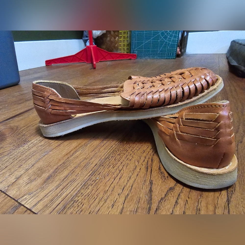 Stylish Brown Leather Mules for Women